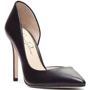 Jessica Simpson Prizma D'Orsay Pump in Black Stiletto Heels